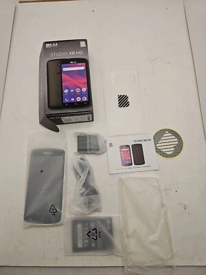 BLU Studio X8 HD - 5.0" GSM Smartphone -White (Open Box) E5 - Image 1 of 4