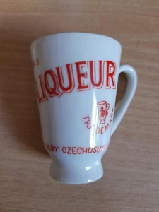 Becher's Liqueur Shot Glass/ Cup, Karlovy Vary, Czechoslovakia - Picture 1 of 4