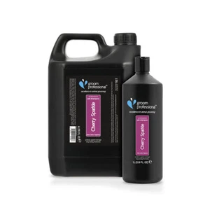 Groom Professional Cherry Sparkle Dog Shampoo - Revitalised Damaged Coats - Picture 1 of 5