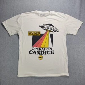 TMG Tiny Meat Gang Podcast Operation Candice T Shirt White Size Large - Picture 1 of 7