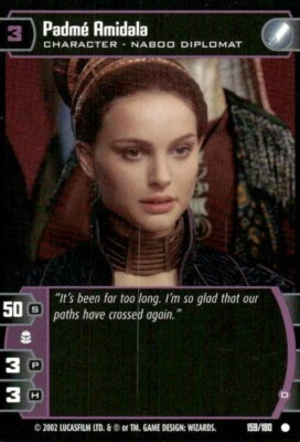 Star Wars TCG 159/180 Padme Amidala Trading card - Image 1 of 2