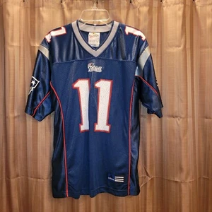 New England Patriots #11 Bledsoe Jersey Youth Medium 10-12 Brand New - Picture 1 of 5