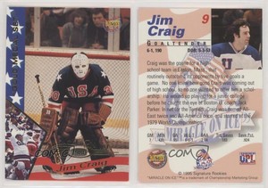 1995 Signature Rookies Miracle on Ice 1980 Gold Medal Set Jim Craig #9