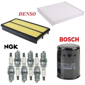 Tune Up Kit Air Cabin Oil Filters Spark Plugs For ACURA MDX V6 3.7L 2007-2009 - Picture 1 of 1
