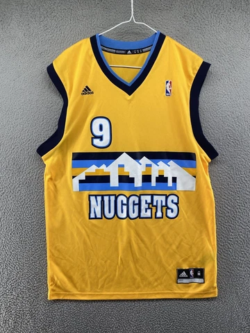 2012 Alternate NBA Adidas Denver Nuggets Andre Iguodala Jersey 9 Men’s M Skyline Cover