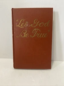 Let God Be True Book Hardcover by Jehovah Witnesses 2nd Edition - Picture 1 of 4