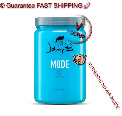 Johnny B Mode Hair Styling Gel 32 oz UNISEX - AUTHENTIC  FAST SHIPPING - Image 1 of 3