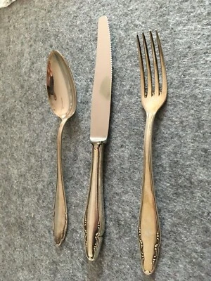 Altes Besteck, Gowe Besteck, 34-teilig, versilbert, 90er Auflage - Bild 1 von 4