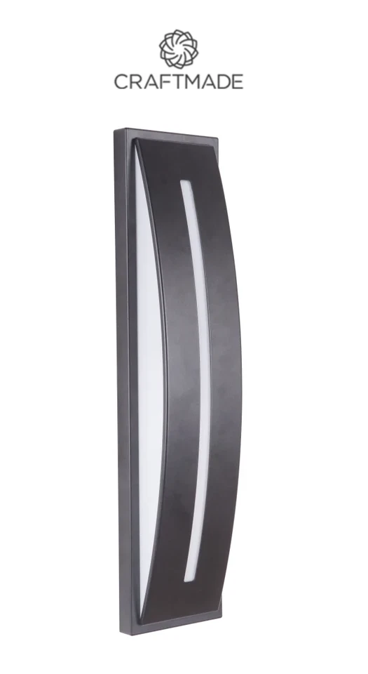 Aplique de pared exterior LED Midnight Luna 17" hecho a mano Z9402-LED compatible con Ada Foto 1 de 4