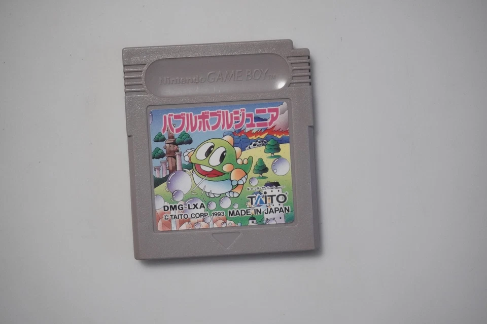 Game Boy Bubble Bobble Jr. Taito Japan GameBoy GB game US Seller - Image 1 of 1
