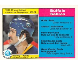 1982-83 O-Pee-Chee #25 Gilbert Perreault TL  **  NM  ** - Picture 1 of 3