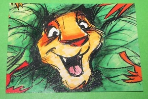 1994 SKYBOX THE LION KING SERIES 2 THERMOGRAPHIC EMBOSSED T8 INSERT CARD SINGLE - Bild 1 von 2