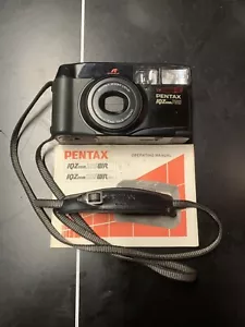 Pentax IQZoom 700 35mm Point & Shoot Film Camera with Operating Manual - Picture 1 of 9