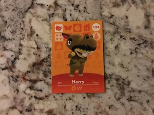 A Harry #124 Animal Crossing Amiibo Authentic Nintendo Mint Card From Series 2 - Bild 1 von 1