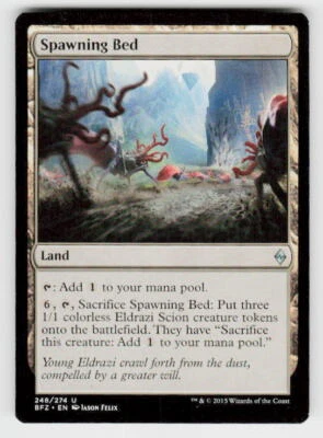 Battle for Zendikar #248 Spawning Bed - Image 1 of 2
