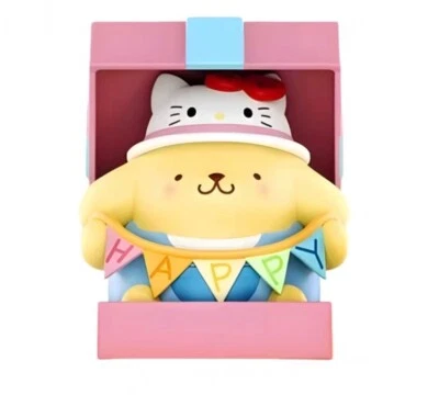POP MART Hello Kitty 50 Aniversario Serie Sanrio Pompompurin Caja Ciega Regalos Regalos Foto 1 de 2