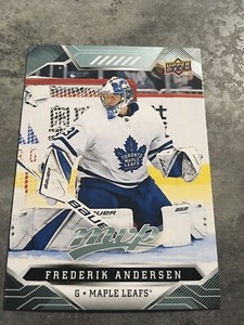 Frederik Andersen Maple Leafs 2019-20 Upper Deck MVP #27