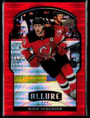 2020-21 Upper Deck Allure Red Rainbow #46 Nico Hischier - Image 1 of 2