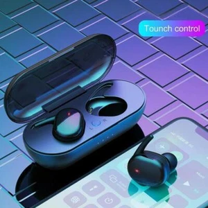 Bluetooth 5.0 Wireless Stereo Earphone Earbuds In-Ear Noise Canceling .new - Photo 1 sur 9