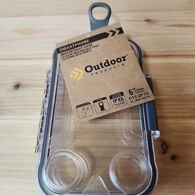 SMARTPHONE WATERTIGHT CASE FOR UP TO 6 INCH BOATING BEACH WATER SNOW WET SPORTS  - Image 1 of 4