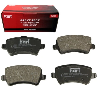 Kit 4 Pastiglie Freno Posteriori HART per LAND ROVER FREELANDER 2 L359 2.0 2.2 - Imagen 1 de 4