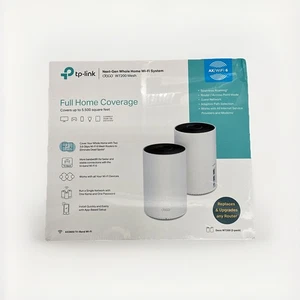 TP-Link Deco W7200 AX3600 Tri-Band WiFi 6 Mesh System 2-Pack 5500 Sq Ft Coverage - Picture 1 of 2