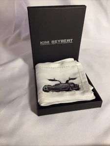 KIM SEYBERT SET OF 6 NAPKINS WITH CAR EMBROIDERY, UNUSED - Picture 1 of 14