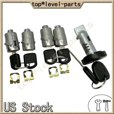 For Ignition & 4 Door Locks For Chevy Express GMC Savana 08-09 w/ GM Keys - Image 1 of 4