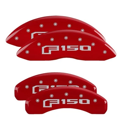Cubiertas de pinza MGP para grabado delantero y trasero F-150 (2015) rojo plata 2021-2025 Foto 1 de 4