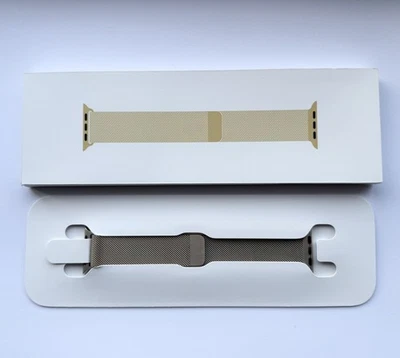 Genuine Apple Watch Milanese Loop Band Strap GOLD 42mm 41mm 40mm - Image 1 of 4