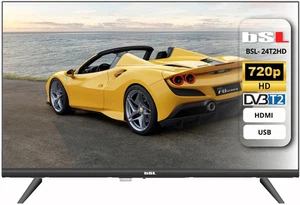 TV 24" Pollici BSL-24T2HD TV LED HD 1366X768 | 60Hz | USB | DVBT2 HEVC | DVB-S2 - Foto 1 di 12