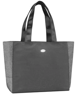 Borsa tote bag Coach grigia e argento NUOVA ~ nuova con etichetta - Foto 1 di 11