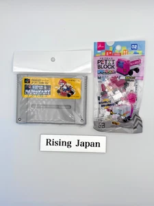 Super Mario Kart SNES + Daiso Petit Block Japan Retro Game & Toy Set - Picture 1 of 11