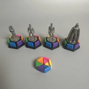 Star Wars Trivial Pursuit Classic Trilogy 1997 JUEGO DE FICHAS piezas de repuesto - Imagen 1 de 6