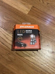 Sylvania 9005 6000K LED Ultra Powersports & Fog Headlight Bulb (2 Pack) - Picture 1 of 4