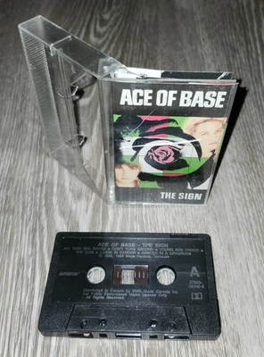 Ace of Base The Sign Cassette Tape 1993 Arista - Image 1 of 2