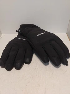 Guantes de esquí HEAD pequeños negros invierno snowboard aislados impermeables ajustables - Imagen 1 de 6