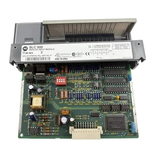 Allen-Bradley SLC 500 PLC I/O Module 4 x I/O 24 Vdc SER A 1746-NI4 - Picture 1 of 7