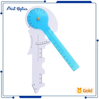 Regla PD de plástico multifunción de 10 piezas para pupila distancia ojo alambre medición de distancia Foto 1 de 4