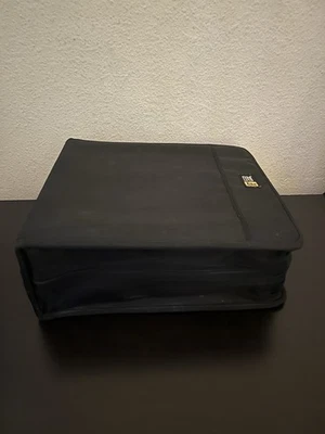 Case Logic 264 CD DVD Bluray Games Storage Binder 33page Large Capacity Vintage  - Image 1 of 4