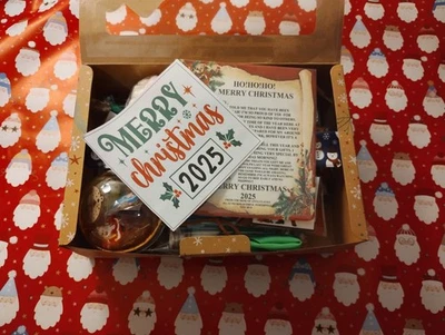 CHRISTMAS EVE BOX FILLERS UNISEX KIDs SANTA RUDOLPH GRINCH REINDEER FOOD & More Foto 1 de 4