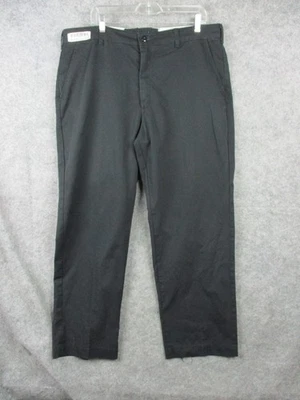 Pantalones Red Kap para Hombres 40x32 Negro Ropa de Trabajo Industrial Uniforme Sarga PT20 Envejecido Foto 1 de 4