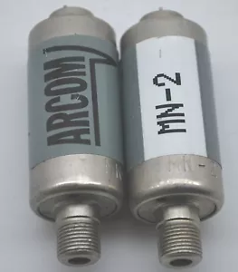 2 GEBRAUCHTE ARCOM MN-2 NEGATIVER KANAL 2 FALLE DÄMPFT ODER BLOCKKANAL 2 MAL 40 DB - Bild 1 von 3