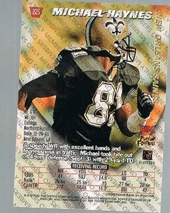 Michael Haynes #225 Saints 1996 solo para miembros del Topps Stadium Club - Imagen 1 de 1