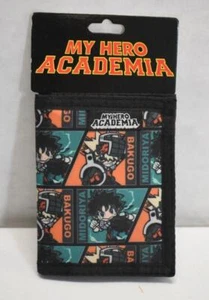 Bioworld My Hero Academia Trifold Wallet Midoriya And Bakugo Crunchyroll - Picture 1 of 5