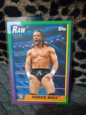 B6 2021 Topps Heritage WWE - #36 Riddick Moss /99 - Image 1 of 2