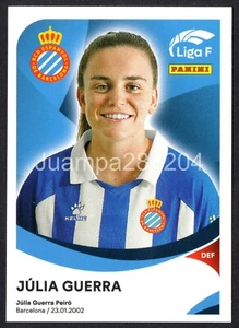 JULIA GUERRA #149 RCD ESPANYOL CROMO LIGA F 2024-25 FEMENINA PANINI 24/25 - Picture 1 of 2