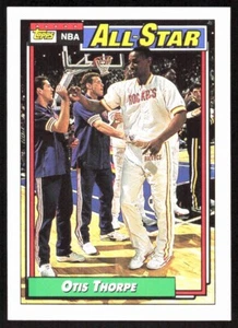 OTIS THORPE 1992-93 TOPPS ALL STAR #124 HOUSTON ROCKETS - Picture 1 of 2