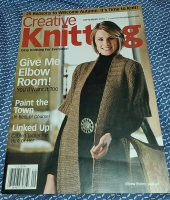 CQ4 CREATIVE KNITTING MAGAZINE, SEPTEMBER 2010 - Image 1 of 4