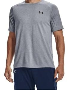 Under Armour Mens Short Sleeve Tech Tee LG Gray - Picture 1 of 3